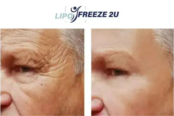 Mens before and after Morpheus 8 Richmond results.