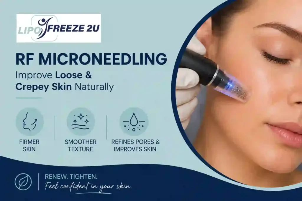 Can RF Microneedling Help Improve Loose and Crepey Skin Richmond?